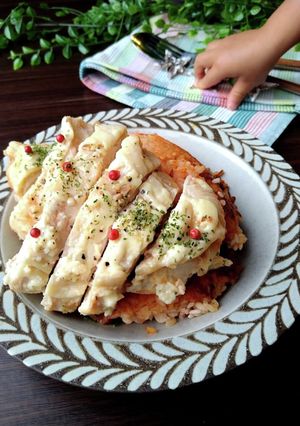 炊飯器で☆鶏むね肉のトマトカオマンガイ-レシピのメイン写真