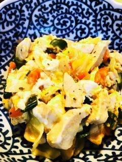 人参・ピーマン・キャベツの三色野菜炒め-レシピのメイン写真