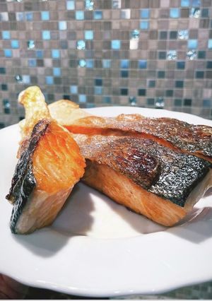 カナダでも塩鮭-レシピのメイン写真