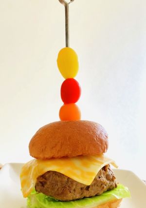 プチトマトチーズバーガー♪-レシピのメイン写真