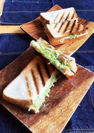 ♡シンプル♡ホットサンド♡-レシピのメイン写真