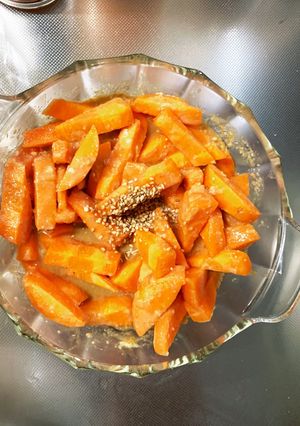 漬け時間無きな粉味噌照り甘酢人参浅漬け-レシピのメイン写真