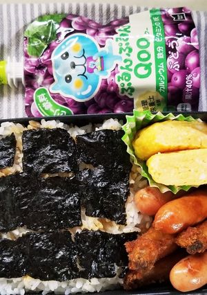 のり弁(4.30)-レシピのメイン写真