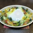 ほうれん草炒めでココット
