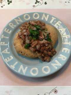 がんもに納豆かけただけ-レシピのメイン写真