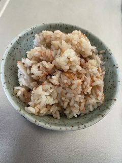 幼児食に!山芋と鮭フレークの炊き込みご飯-レシピのメイン写真