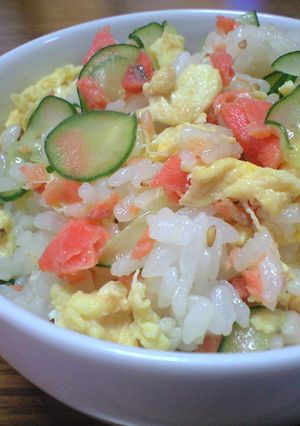 カラフル♪さけのまぜご飯-レシピのメイン写真