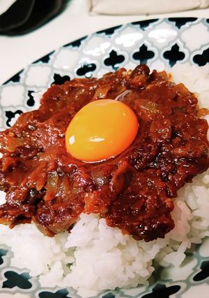 簡単キーマカレー(リュウジさん参考)-レシピのメイン写真