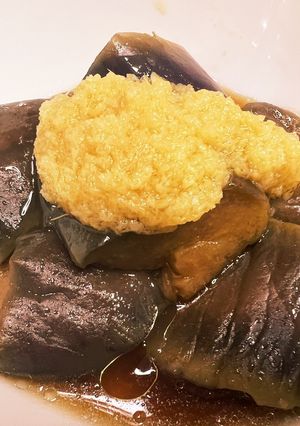 業務スーパー冷凍揚げなす＆姜葱醤の煮浸し-レシピのメイン写真