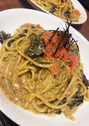 超簡単に◎海苔佃煮で濃厚クリームパスタ✨-レシピのメイン写真