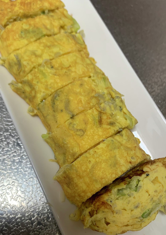 しらすとネギの卵焼き-レシピのメイン写真