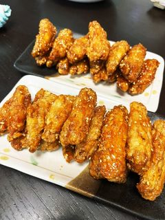 週末お父さんの甘辛手羽中からあげ-レシピのメイン写真