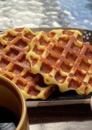お豆腐米粉ワッフル覚書-レシピのメイン写真