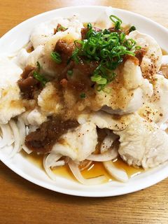 水晶鶏 梅おろしポン酢ダレ-レシピのメイン写真