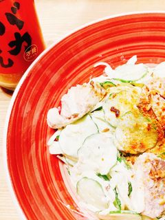 簡単!サバ缶×新玉ねぎのバカまぶしサラダ-レシピのメイン写真