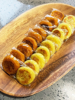 きな粉かぼちゃとさつま芋のおやき 掴み食-レシピのメイン写真