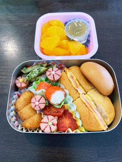 パン弁当☆幼稚園用☆年少3歳-レシピのメイン写真