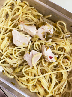 大メスティンで蕗のとうパスタ-レシピのメイン写真