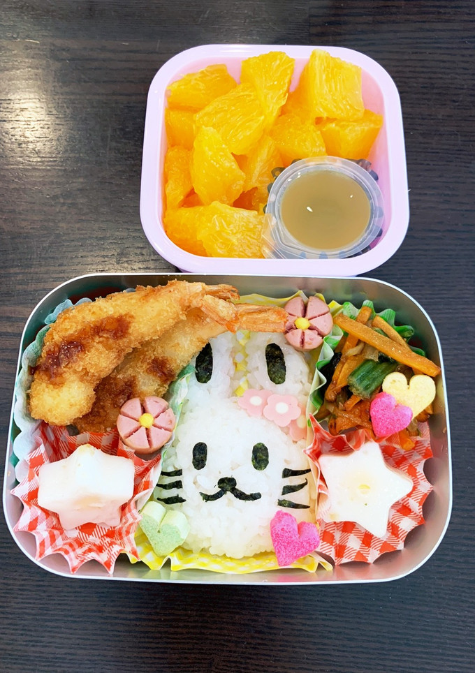 うさぎ弁当☆幼稚園用☆年少3歳-レシピのメイン写真