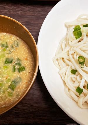 うどんのごま味噌つけダレ-レシピのメイン写真