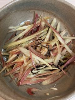 ミョウガと明太子と塩昆布和え-レシピのメイン写真