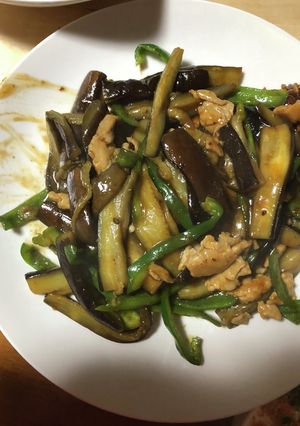 定番麻婆茄子とピーマン♪-レシピのメイン写真