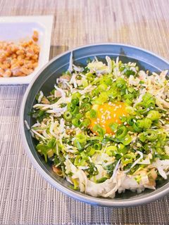 香味野菜とシラス丼-レシピのメイン写真