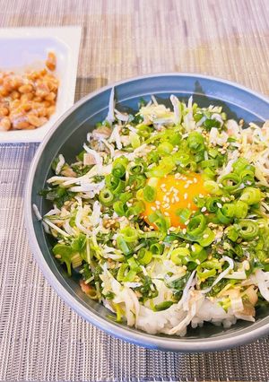 香味野菜とシラス丼-レシピのメイン写真