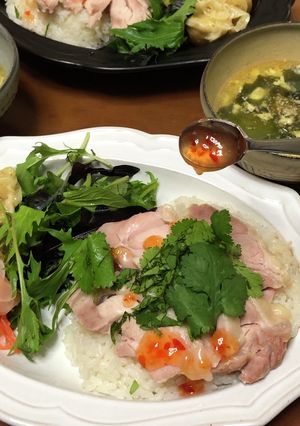GWごはん☆鶏肉×塩麹！発酵カオマンガイ-レシピのメイン写真
