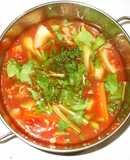 セロリトマト缶デトックススープ♪簡単
