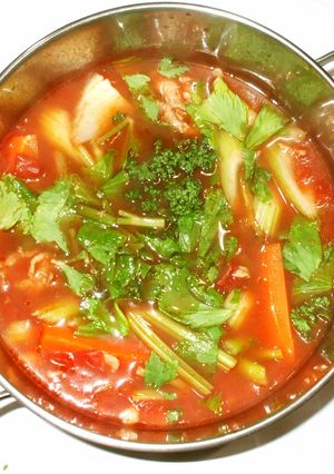 セロリトマト缶デトックススープ♪簡単-レシピのメイン写真