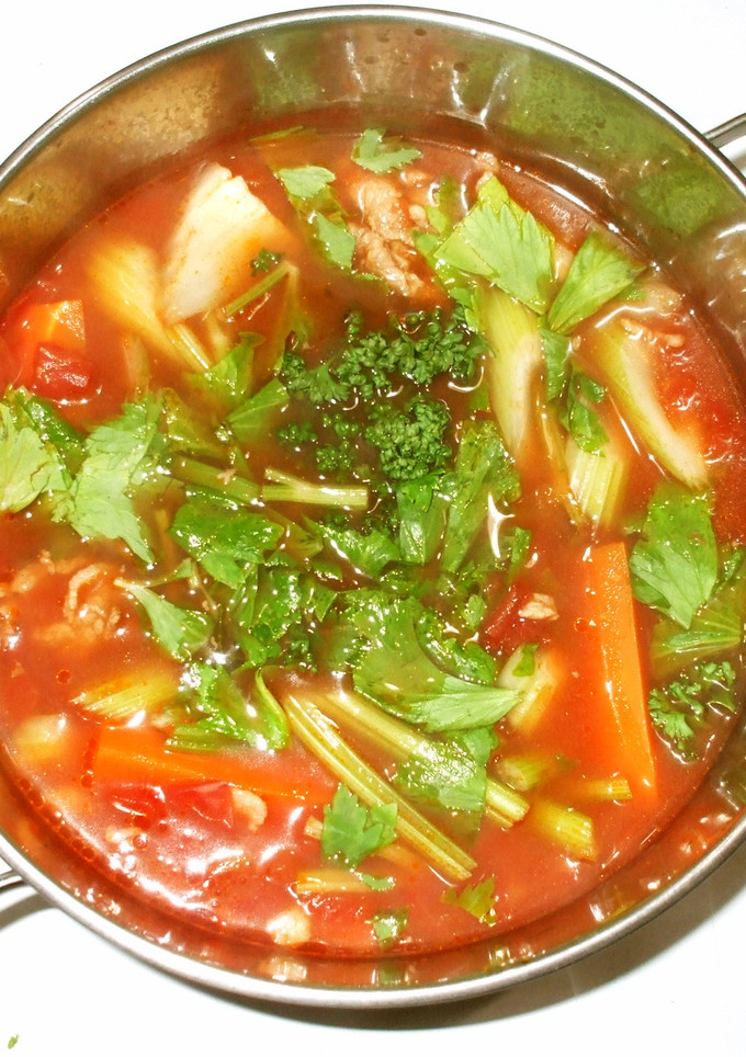 セロリトマト缶デトックススープ♪簡単-レシピのメイン写真