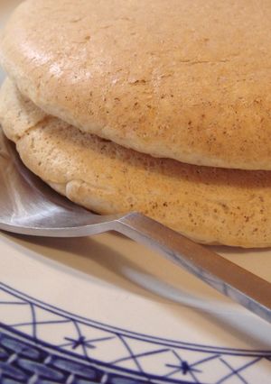 ふわふわオートミールホットケーキ-レシピのメイン写真