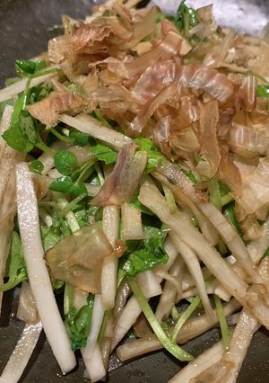 大根サラダ梅干しドレッシング-レシピのメイン写真