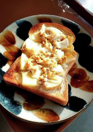 ツナジャガカレーマヨチーズトースト-レシピのメイン写真