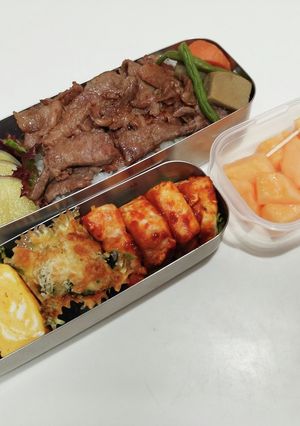 ラグビー小僧のお弁当230501-レシピのメイン写真