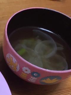 ニンニクの芽と新玉ねぎのスパイシースープ-レシピのメイン写真
