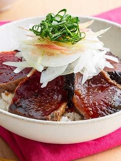 子どもの日に☆カツオのたたき丼-レシピのメイン写真