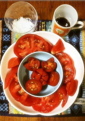 すぐ➡❤トマト切るだけ❣☆砂糖➡醤油☆☆-レシピのメイン写真