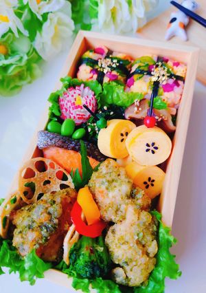女子学生のお弁当（2023.5.1）-レシピのメイン写真