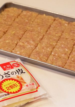 手作り餃子　皮も具も余らせないコツ-レシピのメイン写真