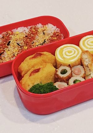 高校生(1年)弁当16-レシピのメイン写真