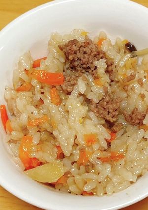 塩出汁でつくる新生姜の炊き込みご飯-レシピのメイン写真