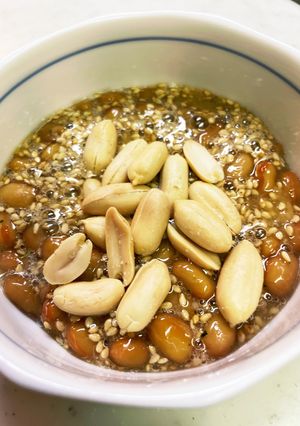 味噌納豆　甘いご飯のお供　冷奴ダレも◎-レシピのメイン写真
