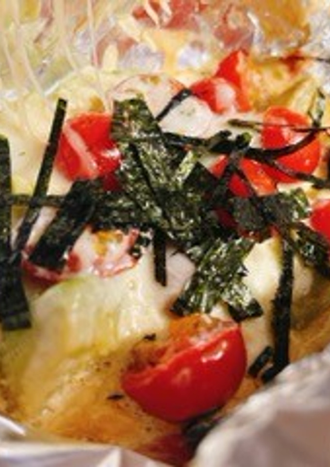 アボカドとトマトのわさマヨチーズ焼き-レシピのメイン写真