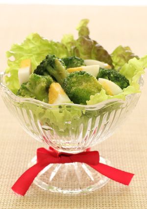 介護食　ブロッコリーのブーケサラダ-レシピのメイン写真