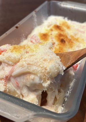 カニカマで!カニクリームコロッケ風-レシピのメイン写真
