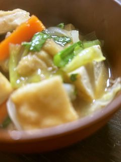 厚揚げの中華煮/七尾市学校給食-レシピのメイン写真