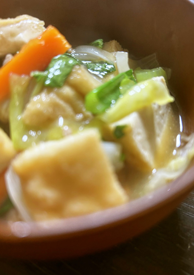 厚揚げの中華煮/七尾市学校給食-レシピのメイン写真