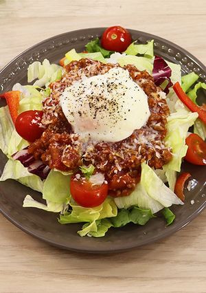 作り置きミートの素で☆タコライス-レシピのメイン写真